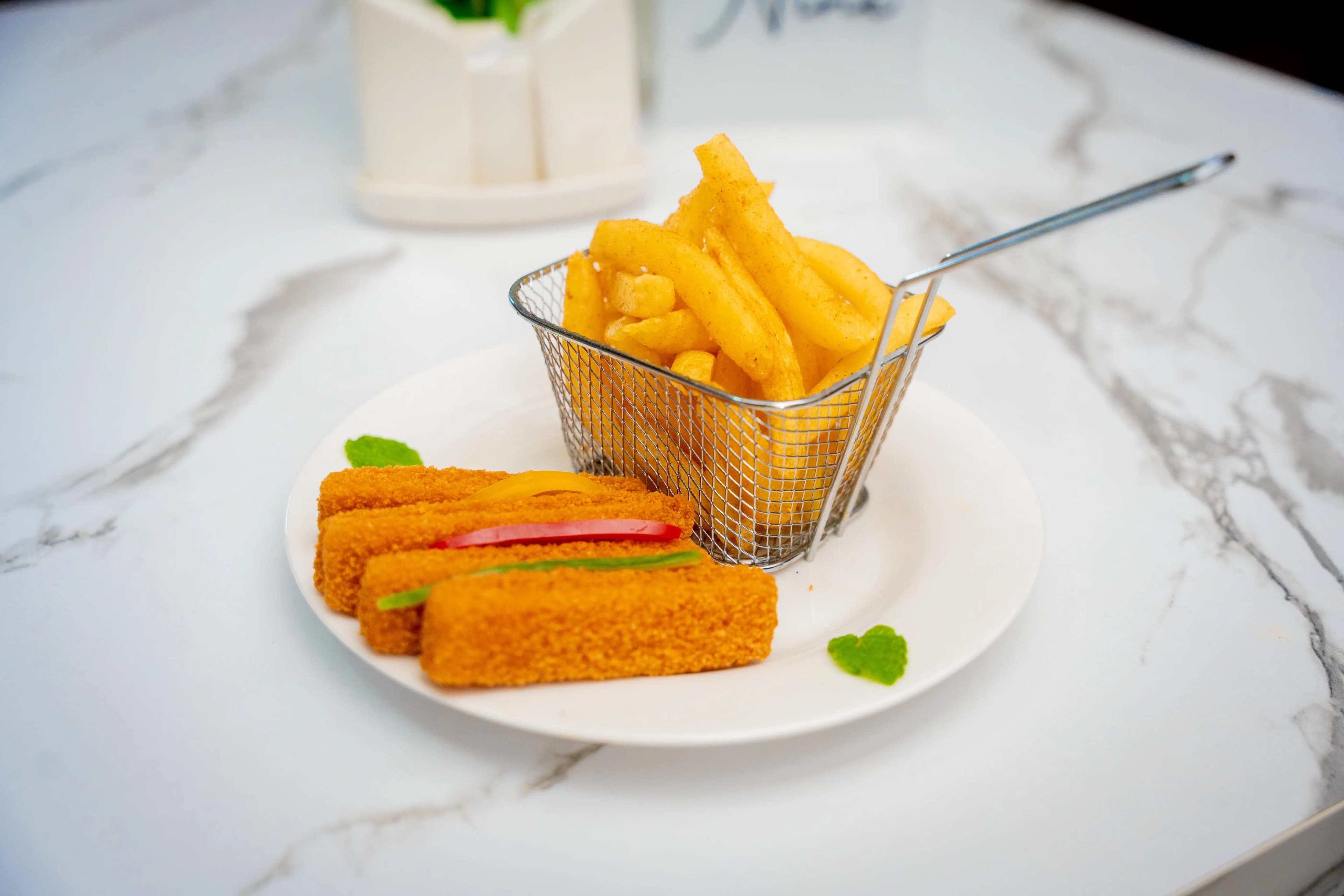 Fish Fingers & Chips